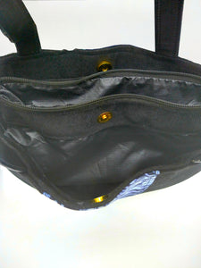 Purses For Women - Black Batik Tote Handbag | Rosesgems Boutique