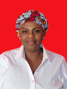 Kendi Wax Print African Headwrap | Rosesgems Boutique