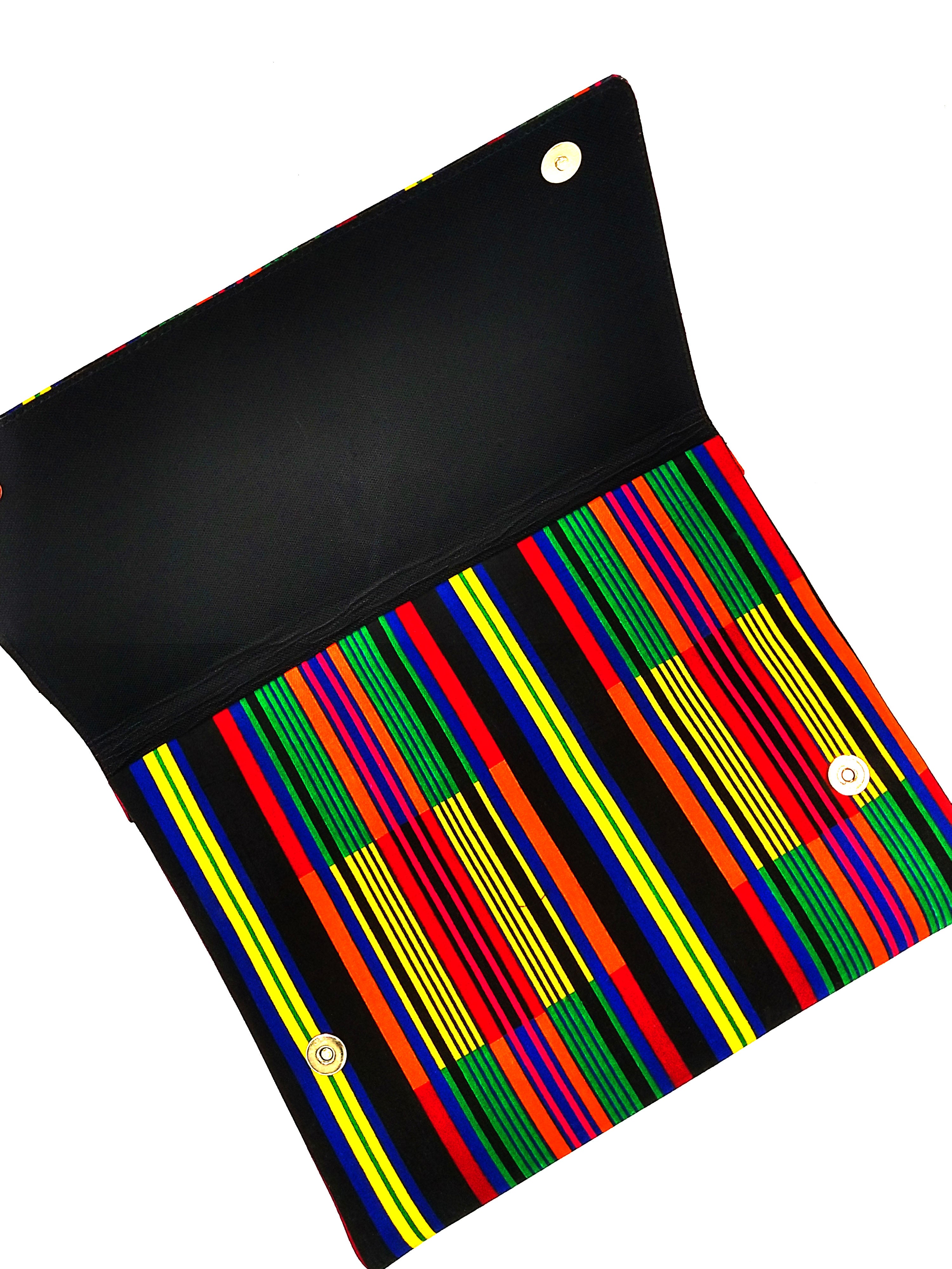 Ayo Multi-Color Clutch | Rosesgems Boutique