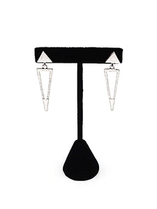 Neo Triangle Drop Earrings | Rosesgems Boutique